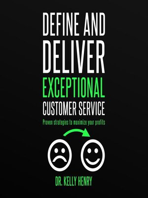 cover image of Define and Deliver Exceptional Customer Service